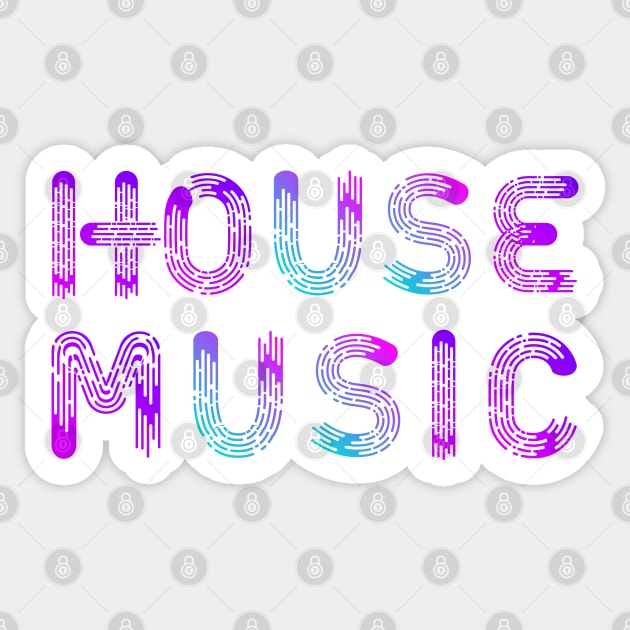 House Music US Sticker by dojranliev